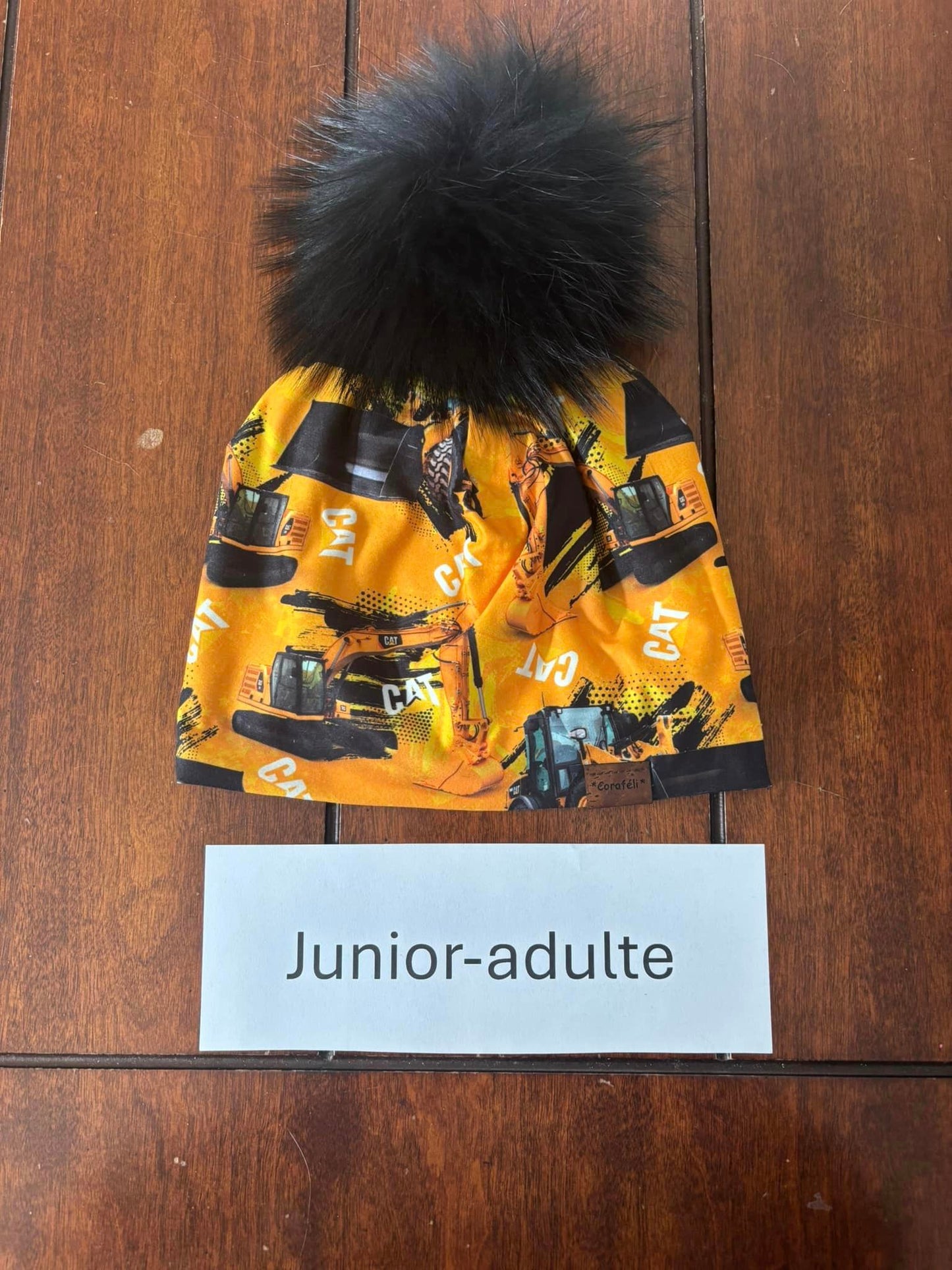 Tuque coton Junior-adulte