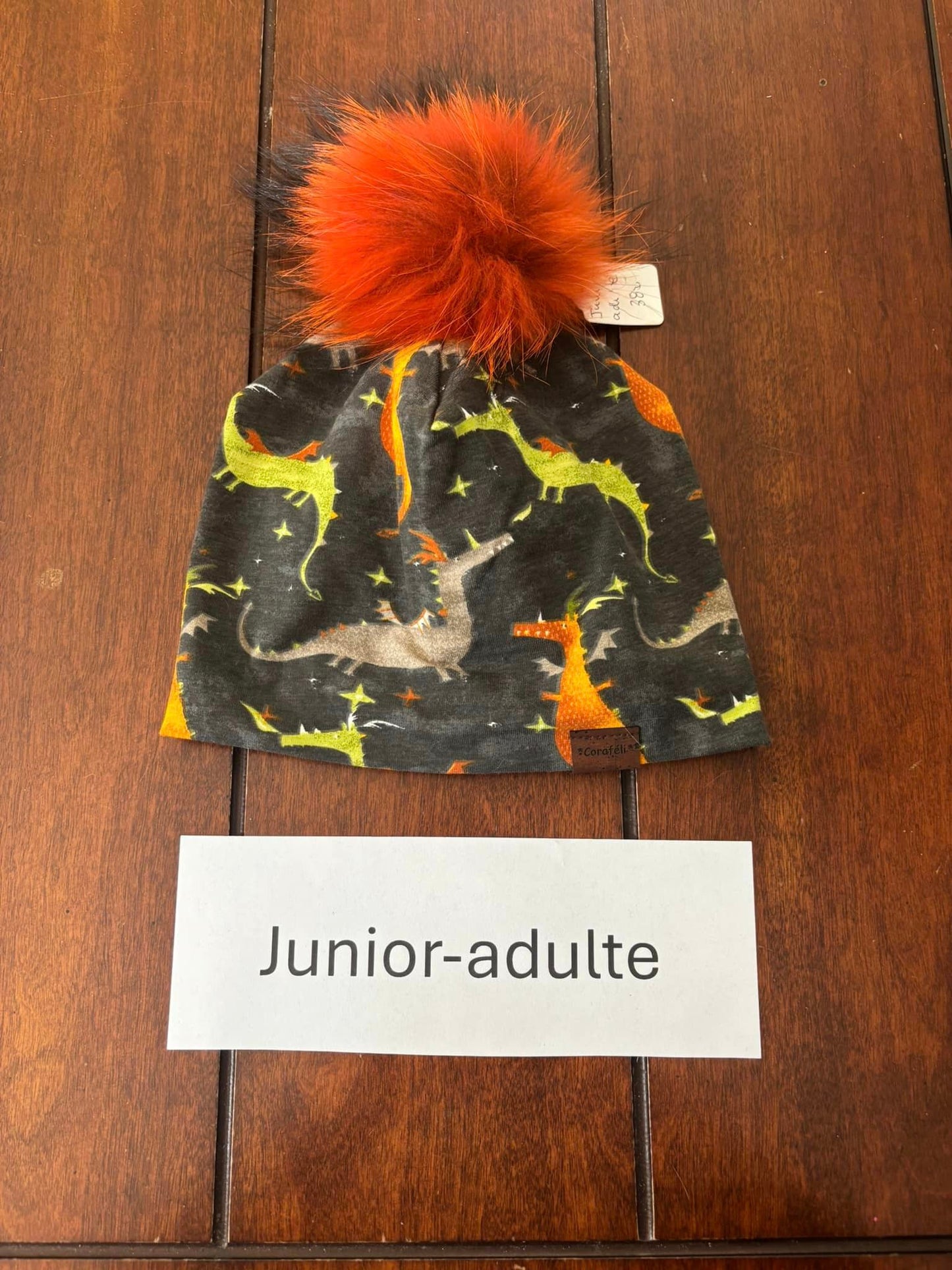 Tuque coton Junior-adulte