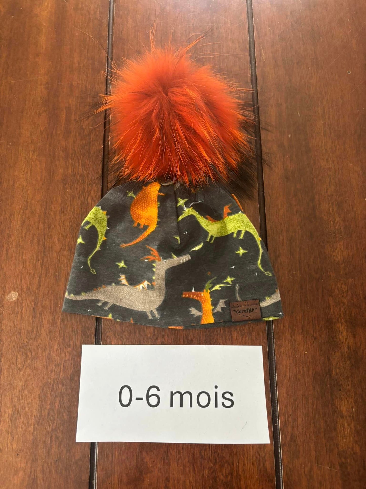 Tuque coton 0-6 mois