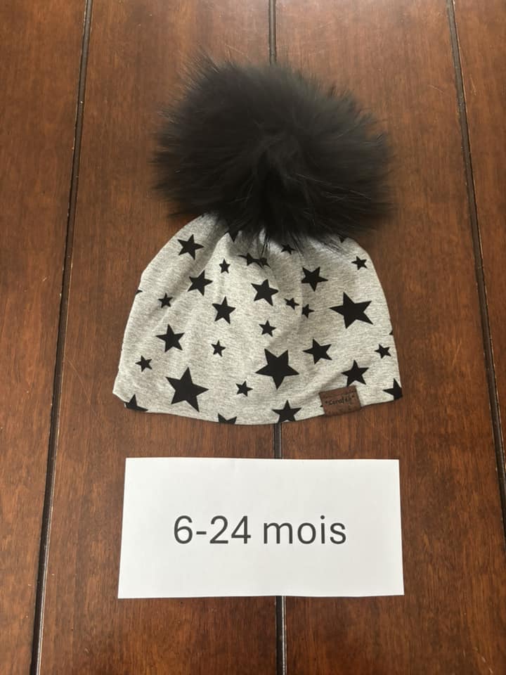 Tuque coton 6-24 mois