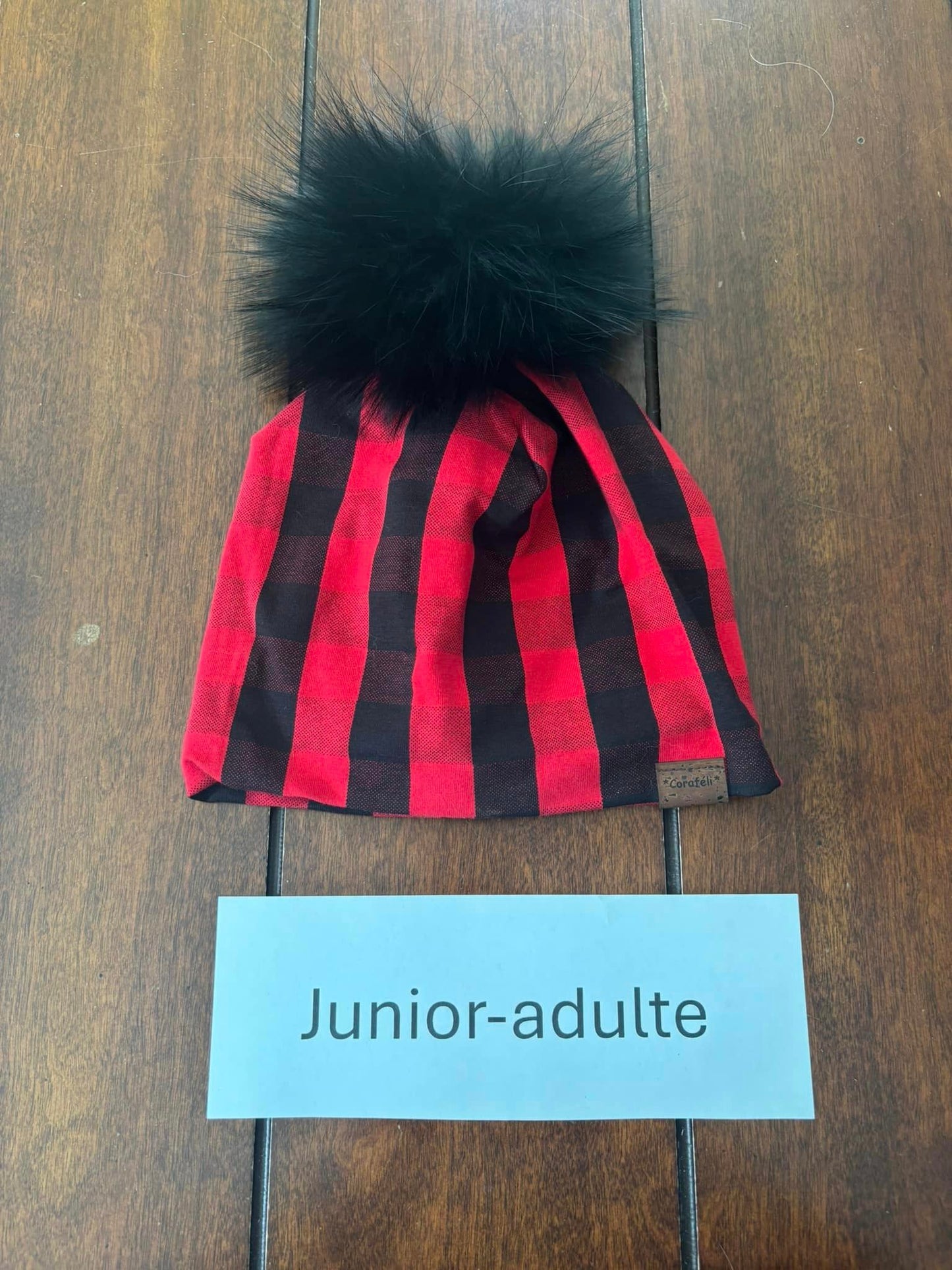 Tuque coton Junior-adulte