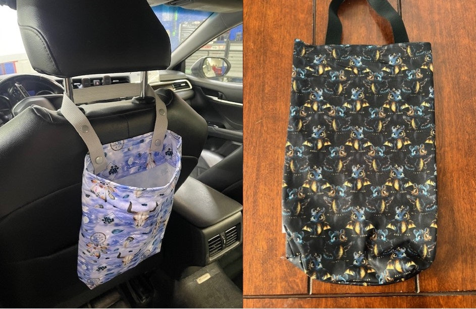 Poubelle pour voiture