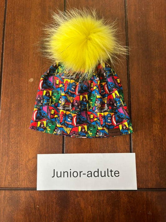 Tuque coton Junior-adulte