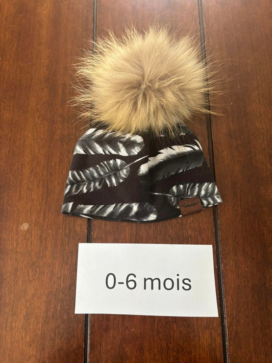 Tuque coton 0-6 mois