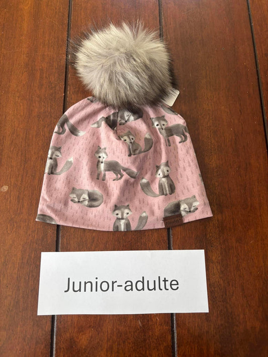 Tuque coton Junior-adulte