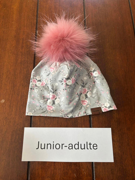 Tuque coton Junior-adulte