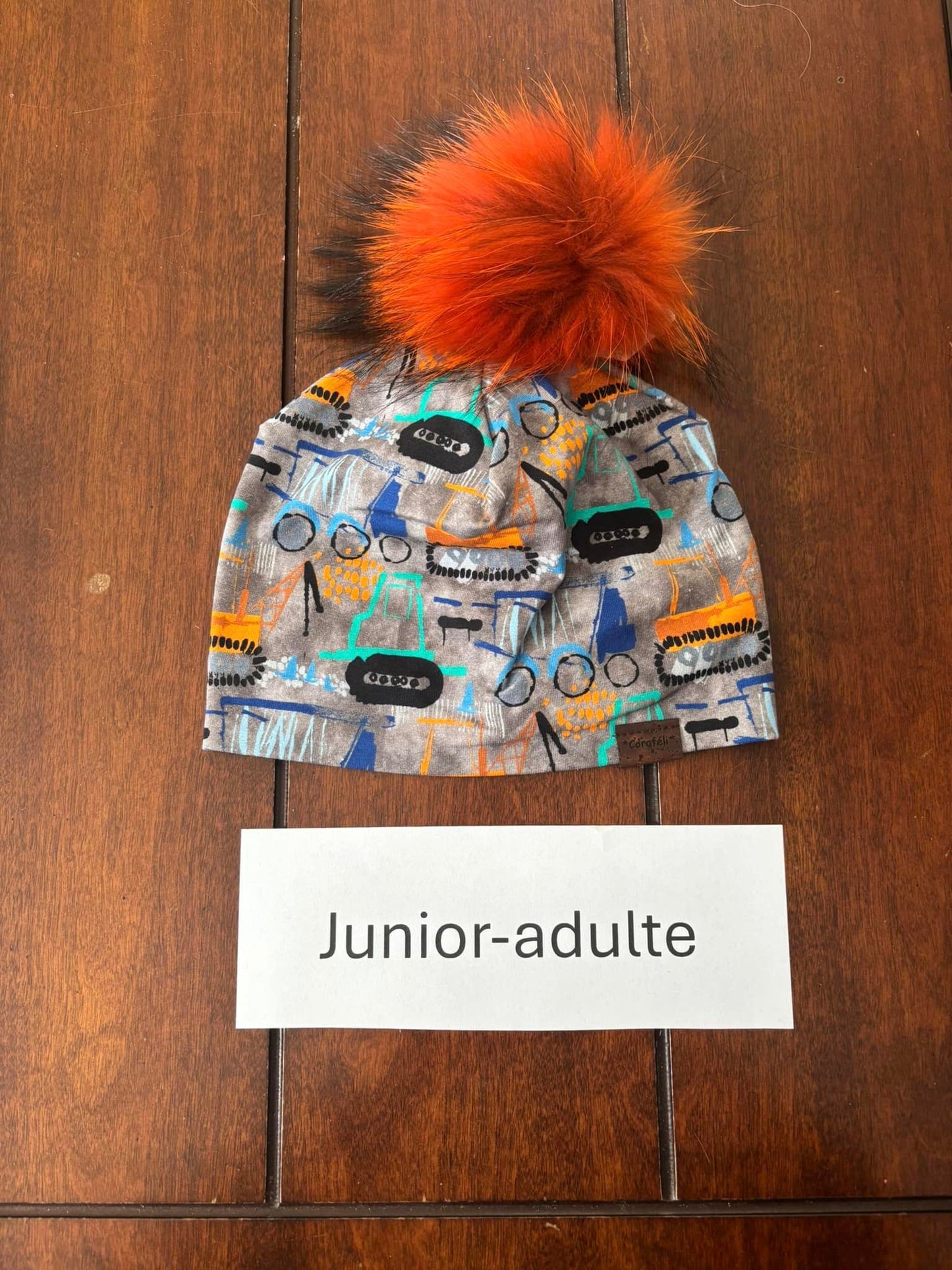 Tuque coton Junior-adulte