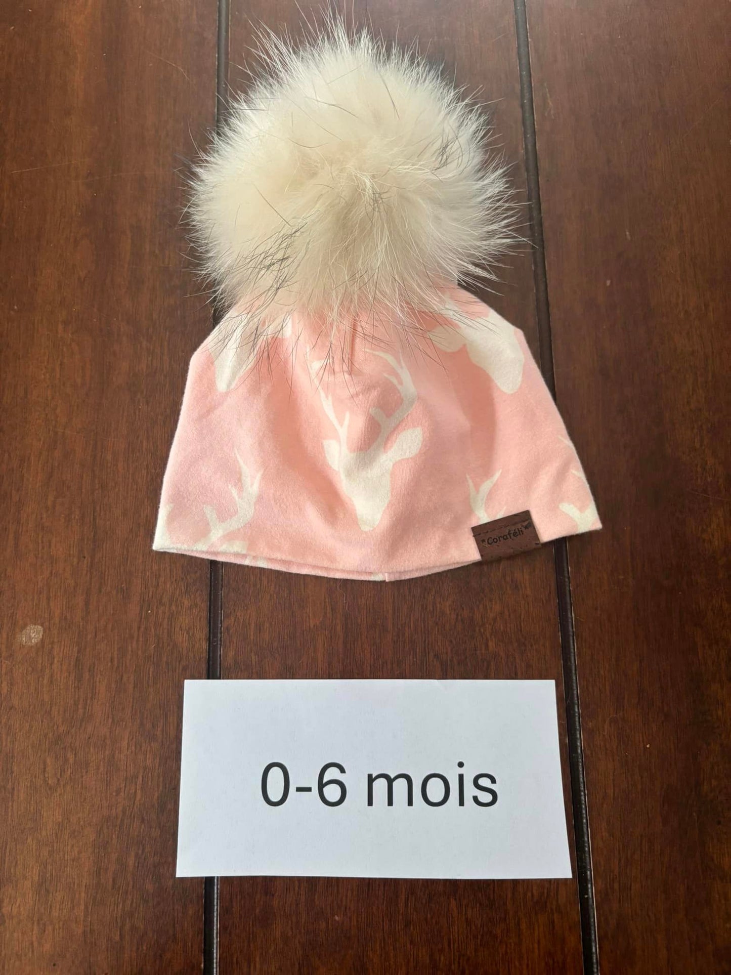 Tuque coton 0-6 mois