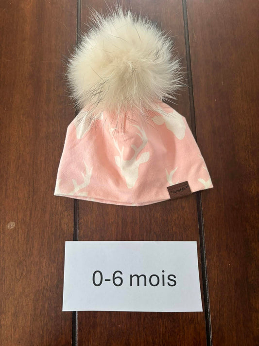 Tuque coton 0-6 mois
