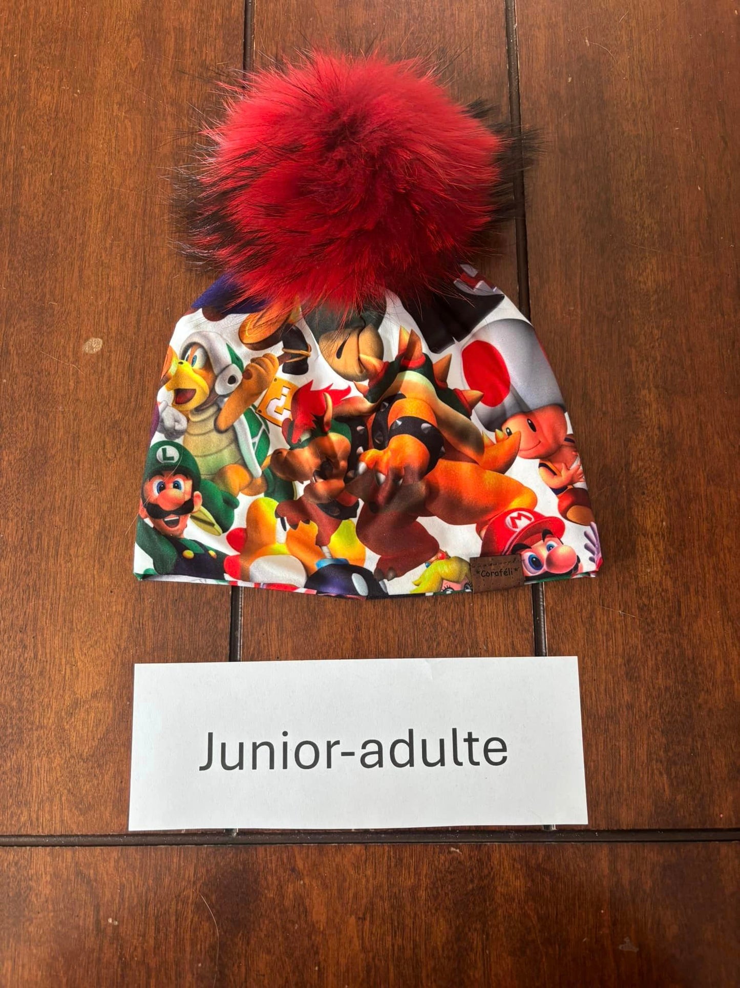 Tuque coton Junior-adulte