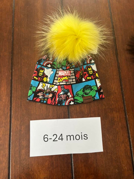 Tuque coton 6-24 mois