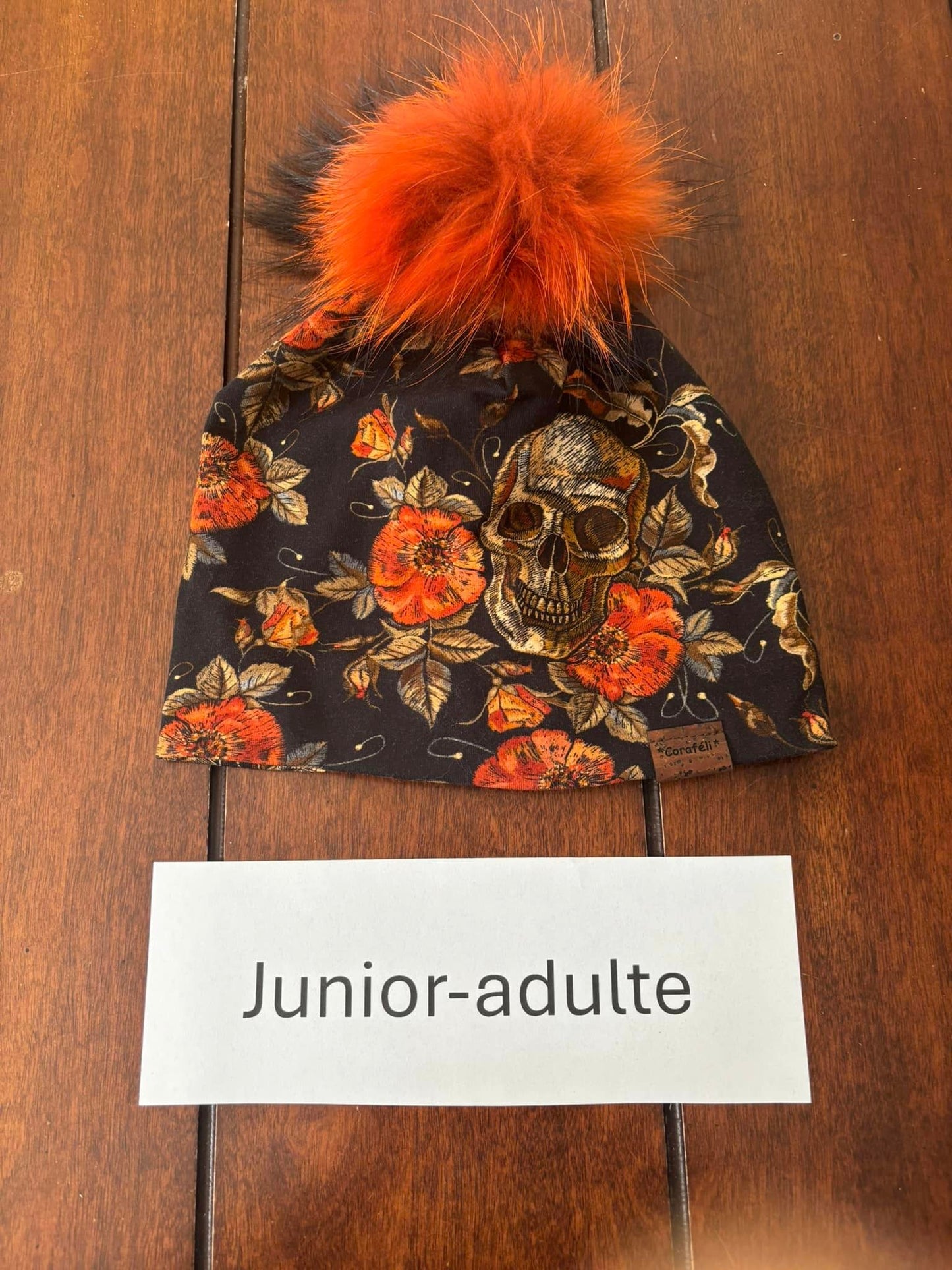 Tuque coton Junior-adulte