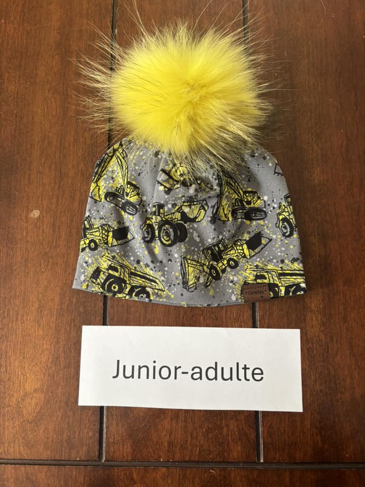 Tuque coton Junior-adulte