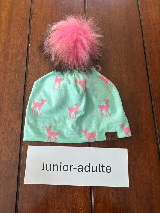 Tuque coton Junior-adulte