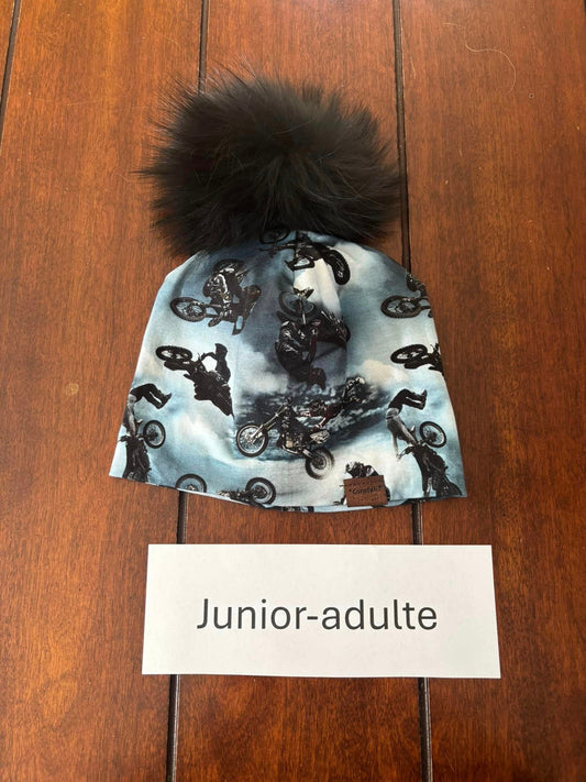 Tuque coton Junior-adulte