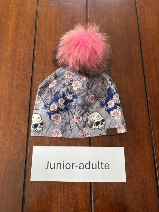 Tuque coton Junior-adulte