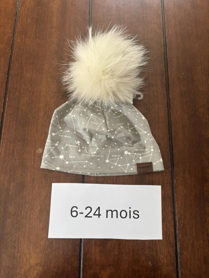 Tuque coton 6-24 mois