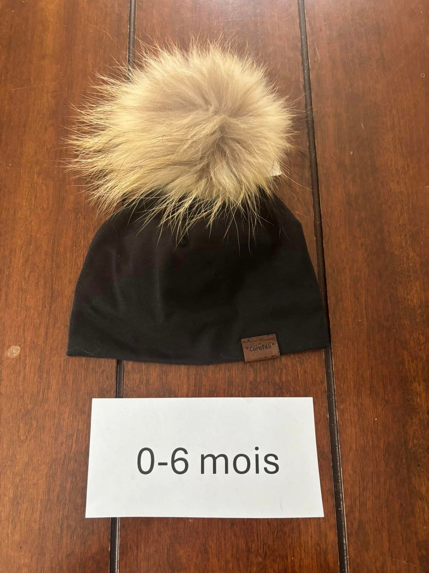 Tuque coton 0-6 mois