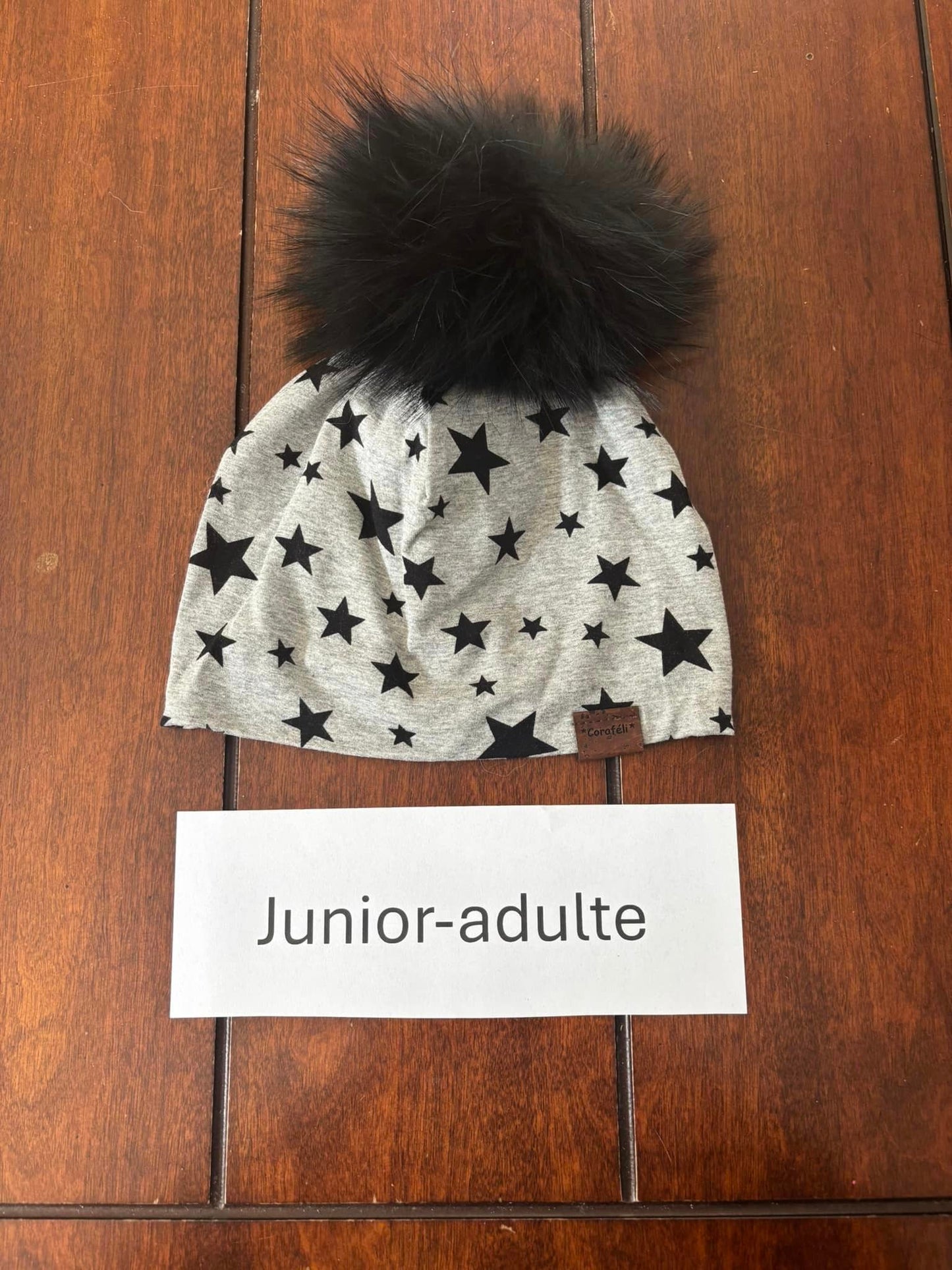 Tuque coton Junior-adulte