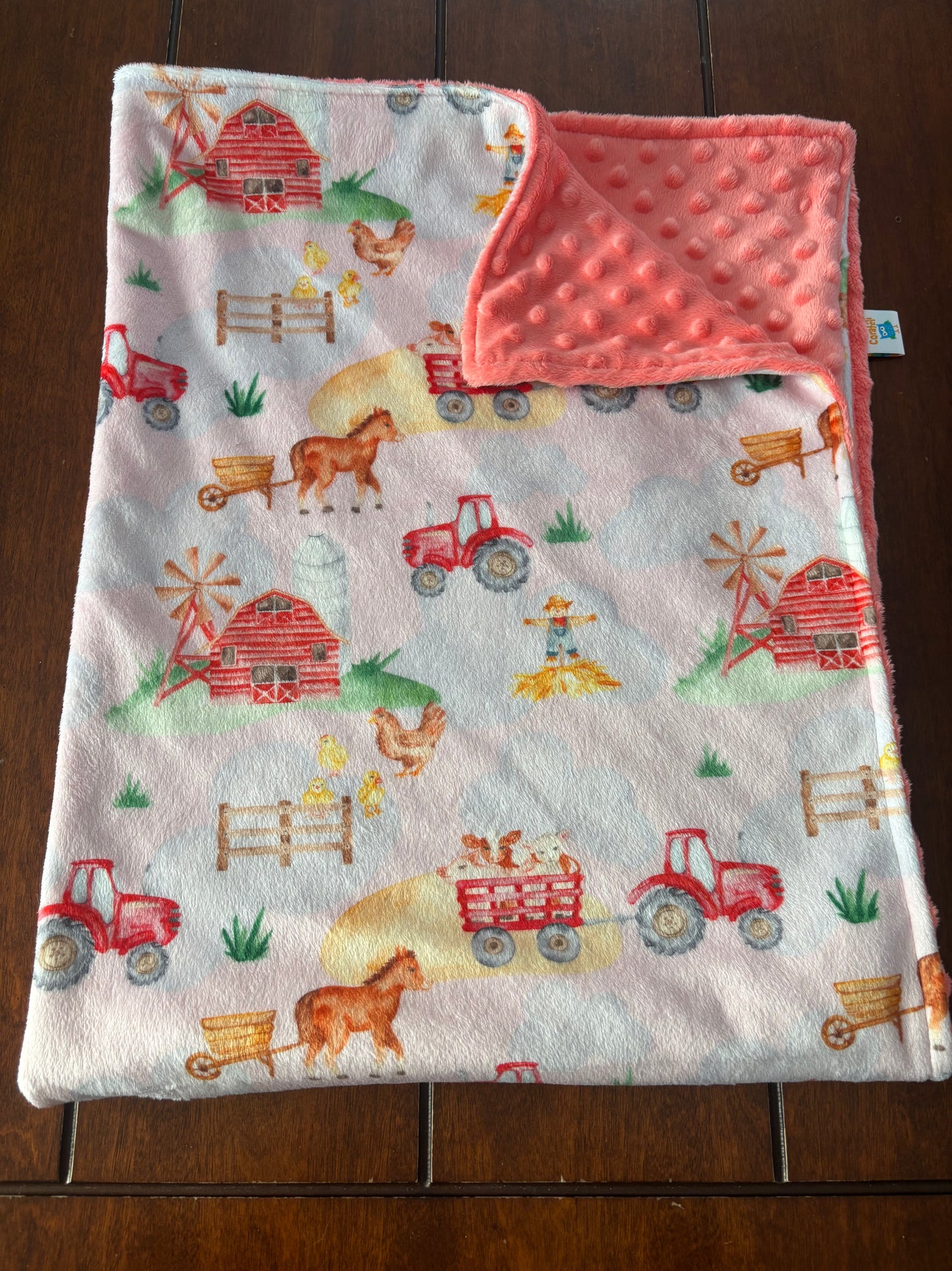 Doudou tissu Minky