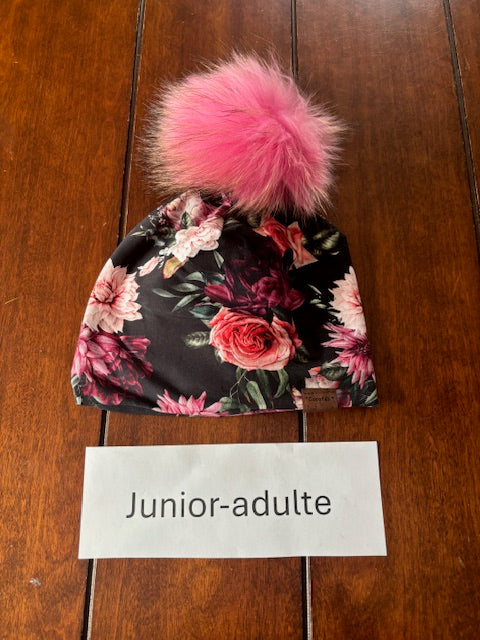 Tuque doublé Junior-adulte