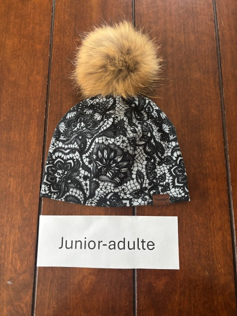 Tuque doublé Junior-adulte