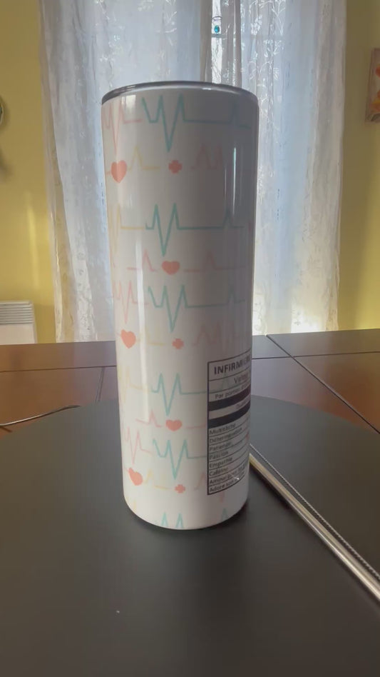 Bouteille stainless - Infirmière auxiliaire