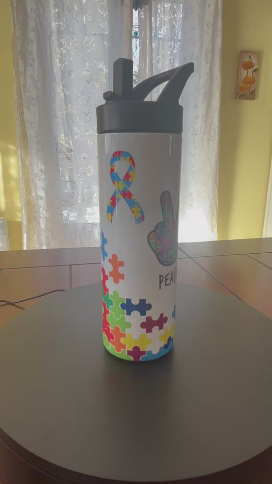 Bouteille stainless - Autisme