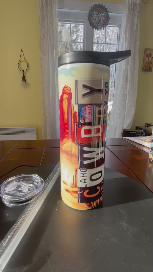 Bouteille stainless - Cowboy