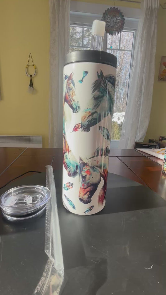 Bouteille stainless - Chevaux