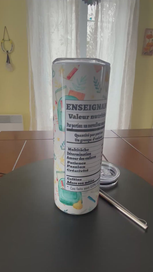 Bouteille stainless - Enseignant