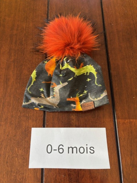 Tuque doublé 0-6 mois