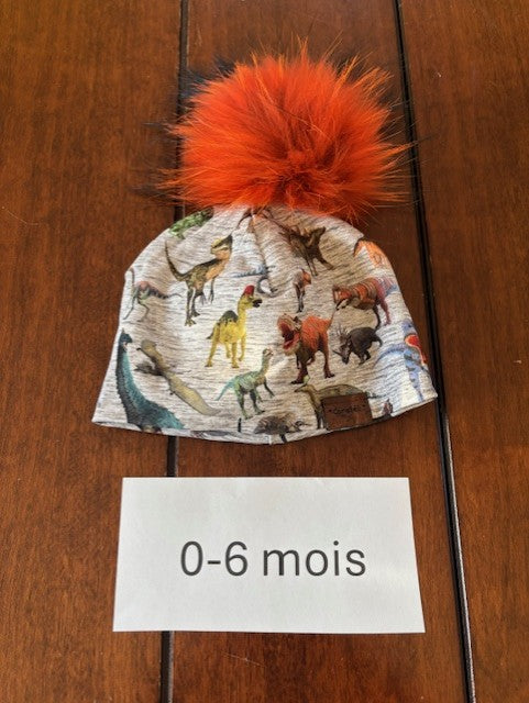 Tuque doublé 0-6 mois