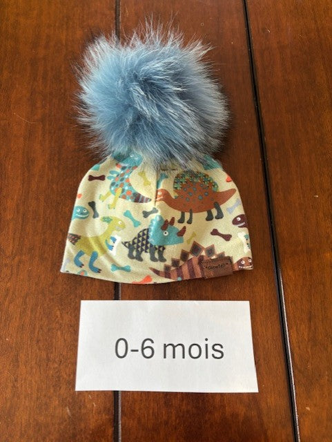 Tuque doublé 0-6 mois