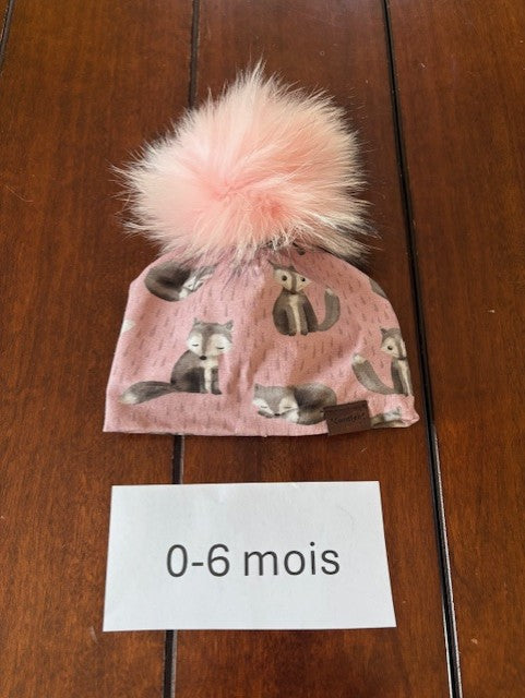 Tuque doublé 0-6 mois