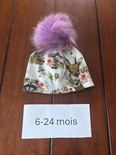 Tuque doublé 6-24 mois