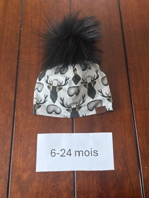Tuque doublé 6-24 mois