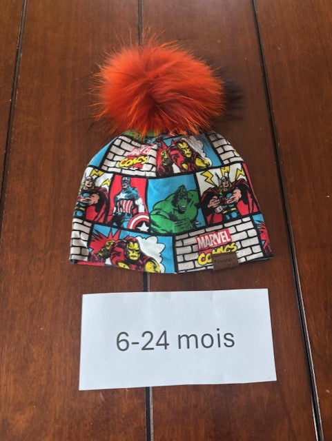 Tuque doublé 6-24 mois
