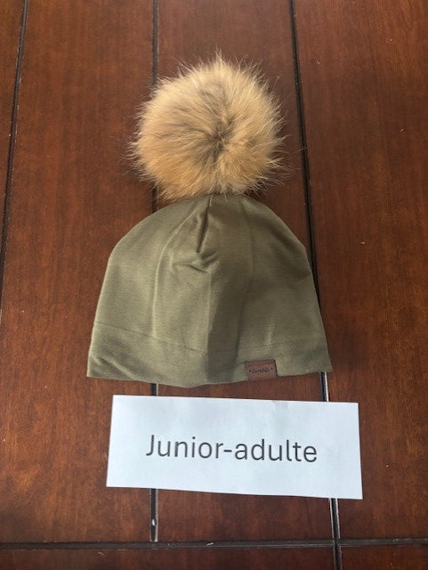Tuque doublé Junior-adulte