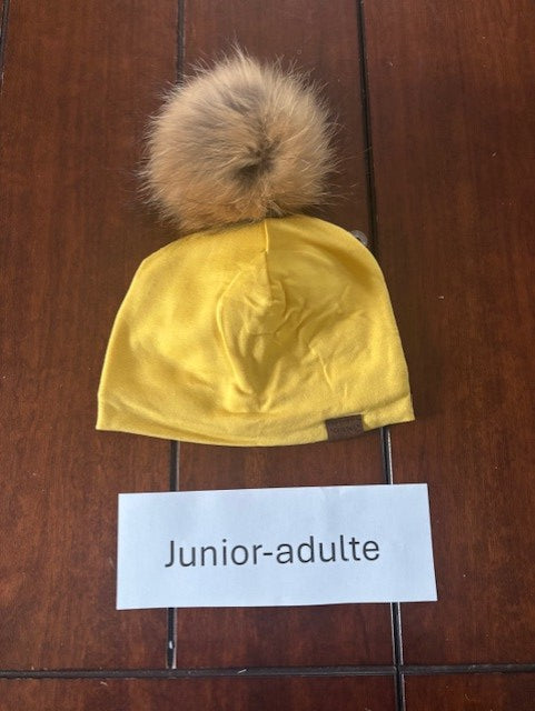Tuque doublé Junior-adulte