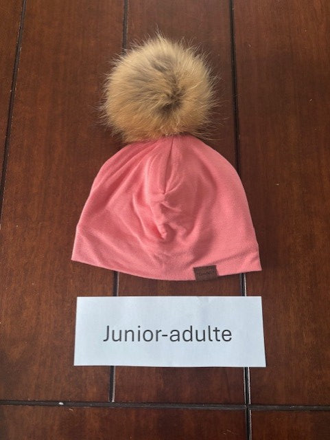 Tuque doublé Junior-adulte