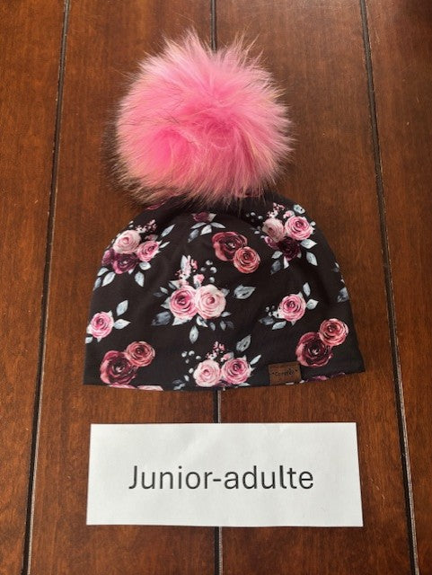 Tuque doublé Junior-adulte