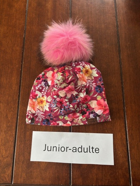 Tuque doublé Junior-adulte
