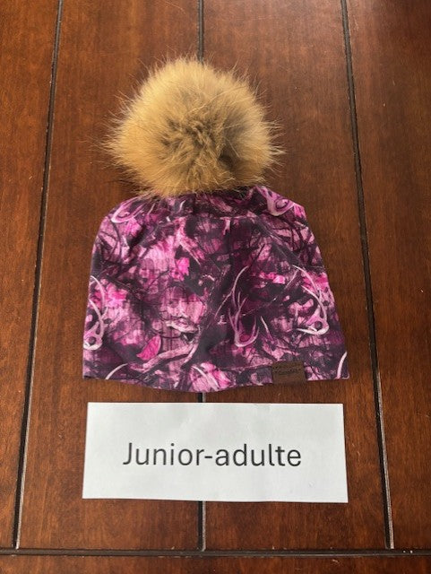 Tuque doublé Junior-adulte