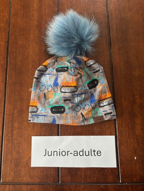 Tuque doublé Junior-adulte