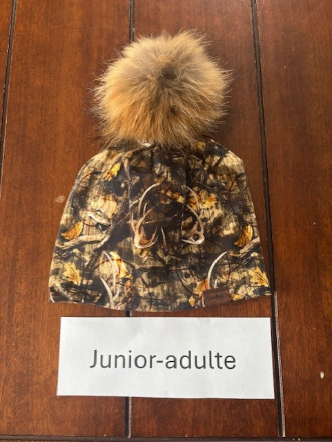Tuque doublé Junior-adulte