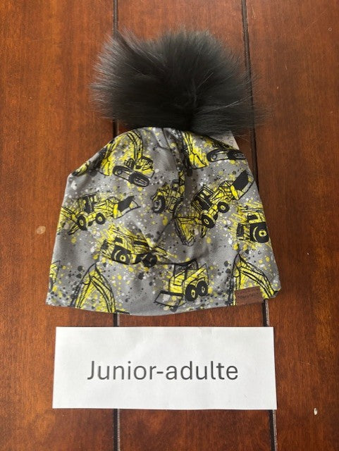 Tuque doublé Junior-adulte