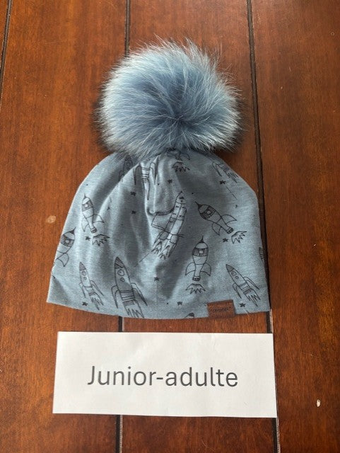 Tuque doublé Junior-adulte