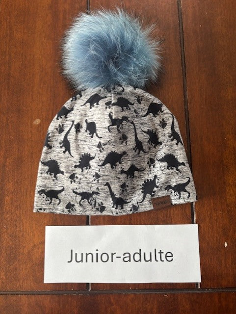 Tuque doublé Junior-adulte